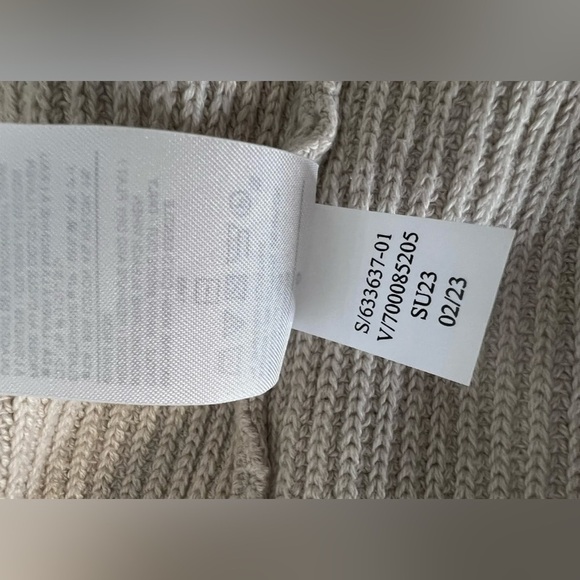 NWT Banana Republic Women's Beige Long Sleeve Open Front Cardigan Size Large - Picture 7 of 10